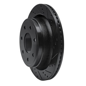 Ford F-150 Brake Rotor (1) - Rear Right - DFC - Drilled & Slotted - Black - `12-`14 Ford F-150 Brake Rotor (1) - Rear Right - DFC - Drilled & Slotted - Black - `12-`14