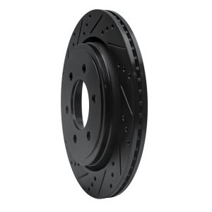 Ford F-150 Brake Rotor (1) - Rear Left - DFC - Drilled & Slotted - Black - `15-`17 Ford F-150 Brake Rotor (1) - Rear Left - DFC - Drilled & Slotted - Black - `15-`17