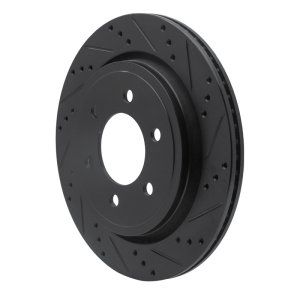 Ford F-150 Brake Rotor (1) - Rear Right - DFC - Drilled & Slotted - Black - `15-`17 Ford F-150 Brake Rotor (1) - Rear Right - DFC - Drilled & Slotted - Black - `15-`17