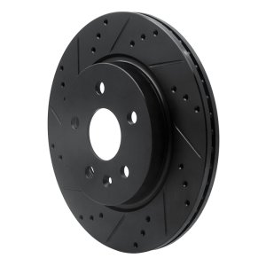 Buick LaCrosse Brake Rotor (1) - Rear Left - DFC - Drilled & Slotted - Black - `10-`25 Buick LaCrosse Brake Rotor (1) - Rear Left - DFC - Drilled & Slotted - Black - `10-`25