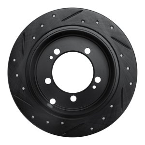 Chrysler Sebring Brake Rotor (1) - Rear Right - DFC - Drilled & Slotted - Black - `94-`07 Chrysler Sebring Brake Rotor (1) - Rear Right - DFC - Drilled & Slotted - Black - `94-`07