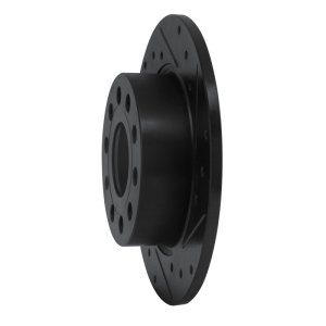 Audi A3 Brake Rotor (1) - Rear Right - DFC - Drilled & Slotted - Black - `10-`19 Audi A3 Brake Rotor (1) - Rear Right - DFC - Drilled & Slotted - Black - `10-`19