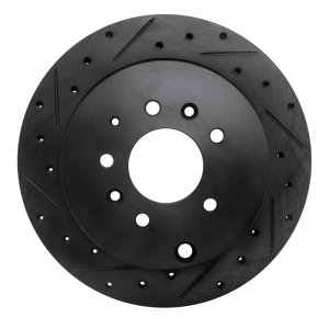 Ford Edge Brake Rotor (1) - Rear Left - DFC - Drilled & Slotted - Black - `07-`12 Ford Edge Brake Rotor (1) - Rear Left - DFC - Drilled & Slotted - Black - `07-`12