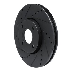Ford Ecosport Brake Rotor (1) - Front Left - DFC - Drilled & Slotted - Black - `13-`16 Ford Ecosport Brake Rotor (1) - Front Left - DFC - Drilled & Slotted - Black - `13-`16