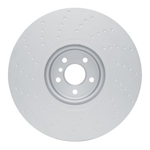 BMW X5 Brake Rotor (1) - Right Front - DFC - GeoSPEC Coated Rotor - Dimpled - `19-`22