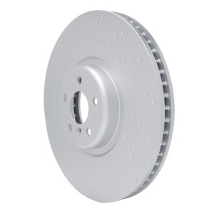 BMW 840i xDrive Gran Coupe Brake Rotor (1) - Front - DFC - GeoSPEC Coated - Dimpled - `19-`22