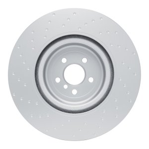 BMW X5 Brake Rotor (1) - Right Rear - DFC - GeoSPEC Coated - Dimpled - `19-`22