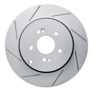 Hyundai Genesis Coupe Brake Rotor (1) - Rear Left - DFC - Slotted Geoperformance - `10-`16