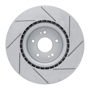 Hyundai Genesis Coupe Brake Rotor (1) - Front Left - DFC - Geoperformance Slotted - `10-`16