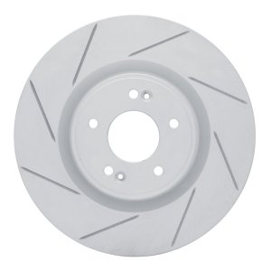 Hyundai Genesis Coupe Brake Rotor (1) - Front Left - DFC - Geoperformance Slotted - `10-`16