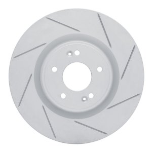 Hyundai Genesis Coupe Brake Rotor (1) - Front Right - DFC - Slotted Geoperformance - `10-`16