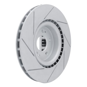 Hyundai Genesis Coupe Brake Rotor (1) - Front Right - DFC - Slotted Geoperformance - `10-`16