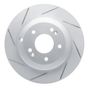 Hyundai Genesis Coupe Brake Rotor (1) - Rear Left - DFC - Slotted Geoperformance - `10-`16