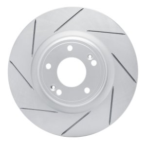 Hyundai Genesis Coupe Brake Rotor (1) - Front Left - DFC - Slotted - `10-`16