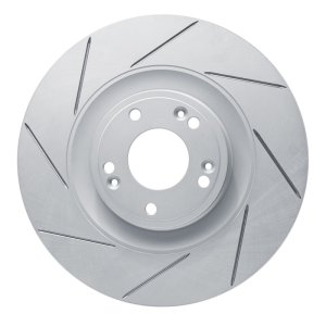 Genesis G80 Brake Rotor (1) - Front Left - DFC - Slotted Geoperformance - `11-`17