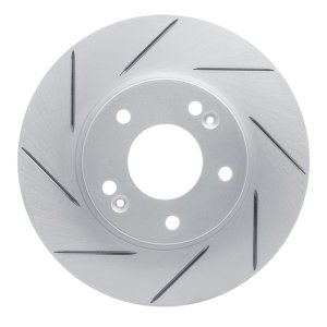 Hyundai Veloster Brake Rotor (1) - Front Left - DFC - Geoperformance Slotted - `11-`25