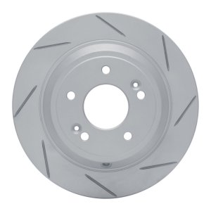 Genesis G80 Brake Rotor (1) - Rear Right - DFC - Slotted Geoperformance - `09-`20