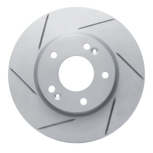 Hyundai Santa Fe Brake Rotor (1) - Front Left - DFC - Slotted Geoperformance - `01-`05 Hyundai Santa Fe Brake Rotor (1) - Front Left - DFC - Slotted Geoperformance - `01-`05