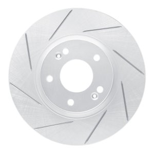 Hyundai Santa Fe Brake Rotor (1) - Front Left - DFC - Slotted Geoperformance - `10-`13 Hyundai Santa Fe Brake Rotor (1) - Front Left - DFC - Slotted Geoperformance - `10-`13