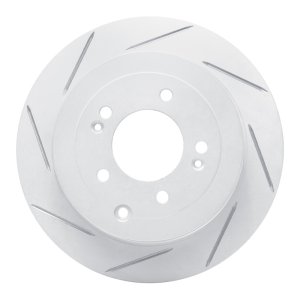 Hyundai Tucson Brake Rotor (1) - Rear Left - DFC - Slotted Geoperformance - `16-`22