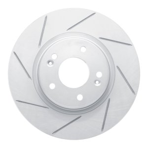 Hyundai Elantra GT Brake Rotor (1) - Front Left - DFC - Slotted Geoperformance - `15-`25