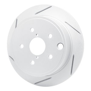 Subaru WRX Brake Rotor (1) - Rear Left - DFC - Geoperformance Slotted - `15-`21