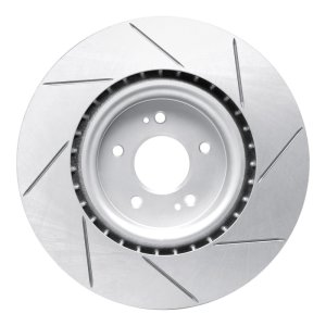 Genesis G70 Brake Rotor (1) - Front Left - DFC - Slotted Geoperformance - `18-`22