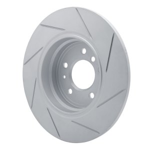 BMW 850CI Brake Rotor (1) - Rear Left - DFC - Slotted Geoperformance - `91-`01