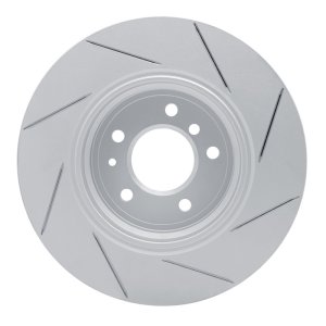 BMW 850CI Brake Rotor (1) - Rear Left - DFC - Slotted Geoperformance - `91-`01