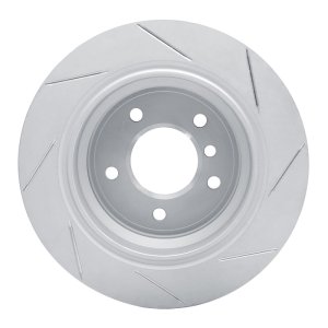 BMW 530i Brake Rotor (1) - Rear Left - DFC - Slotted Geoperformance - `96-`03