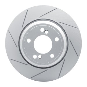 BMW M5 Brake Rotor (1) - Rear Left - DFC - Slotted Geoperformance - `00-`06