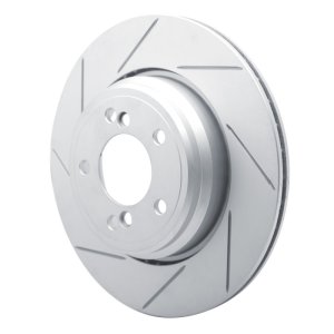 BMW M5 Brake Rotor (1) - Rear Left - DFC - Slotted Geoperformance - `00-`06