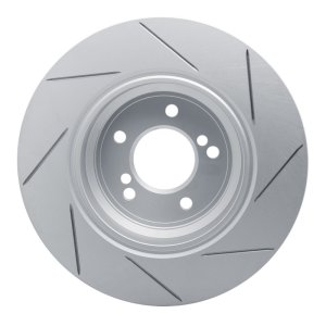 BMW M5 Brake Rotor (1) - Rear Left - DFC - Slotted Geoperformance - `00-`06