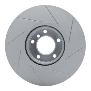 BMW 530i Brake Rotor (1) - Front Left - DFC - Slotted Geoperformance - `00-`03