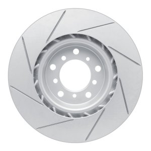 BMW M3 Brake Rotor (1) - Left Front - DFC - Geoperformance Slotted - `01-`06