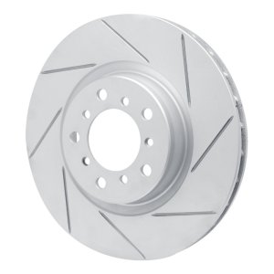 BMW M3 Brake Rotor (1) - Left Front - DFC - Geoperformance Slotted - `01-`06