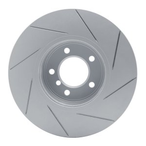 BMW 530xi Brake Rotor (1) - Front Left - DFC - Slotted Geoperformance - `04-`10
