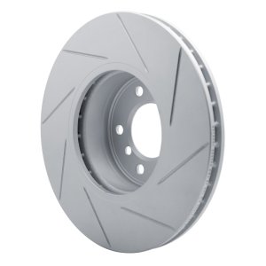 BMW 530xi Brake Rotor (1) - Front Left - DFC - Slotted Geoperformance - `04-`10