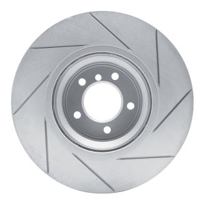 BMW 335xi Brake Rotor (1) - Front Left - DFC - Slotted Geoperformance - `07-`15