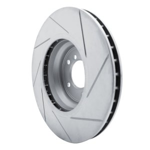 BMW 335xi Brake Rotor (1) - Front Left - DFC - Slotted Geoperformance - `07-`15