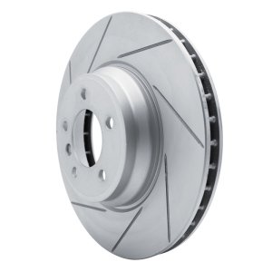 BMW 335xi Brake Rotor (1) - Front Left - DFC - Slotted Geoperformance - `07-`15