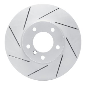 BMW X1 Brake Rotor (1) - Front Left - DFC - Slotted Geoperformance - `07-`21