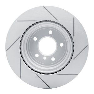 BMW 135IS Brake Rotor (1) - Rear Left - DFC - Slotted Geoperformance - `08-`13