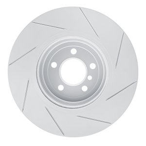 BMW 640I xDrive Coupe Brake Rotor (1) - Front Left - DFC - Slotted Geoperformance - `11-`19