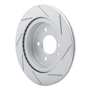 BMW Z4 Brake Rotor (1) - Rear Left - DFC - Slotted Geoperformance - `09-`16