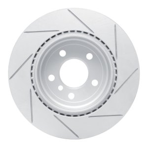 BMW 528i Brake Rotor (1) - Rear Left - DFC - Slotted Geoperformance - `11-`16