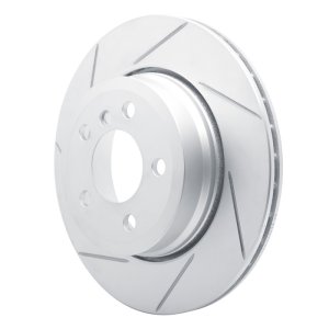 BMW X3 Brake Rotor (1) - Rear Left - DFC - Slotted Geoperformance - `04-`10