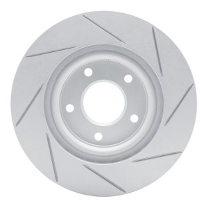 Chrysler Sebring Brake Rotor (1) - Front Left - DFC - Slotted Geoperformance - `07-`25