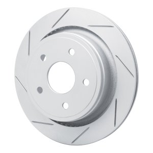 Chrysler Aspen Brake Rotor (1) - Rear Left - DFC - Slotted Geoperformance Rotor - `02-`24