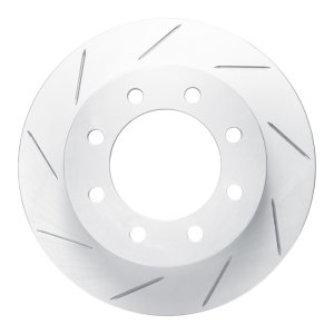 Dodge Ram 1500 Pickup Brake Rotor (1) - Front Left - DFC - Slotted Geoperformance - `03-`08